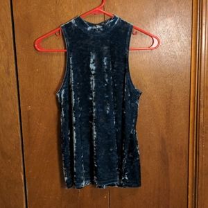 🌻3 for $20🌻 Teal Crushed Velvet Blouse